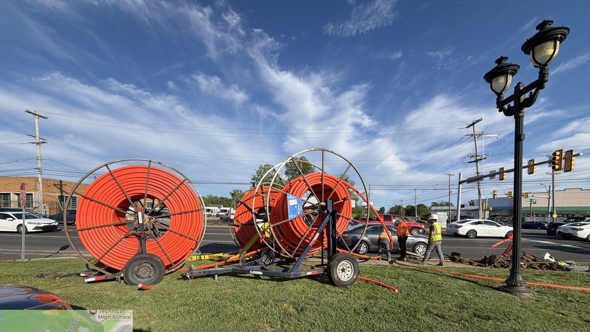 Pipe Pulling — JA Beyond Ground field work